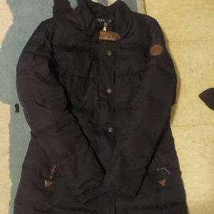 Lauren Ralph Lauren Navy Puffer Jacket